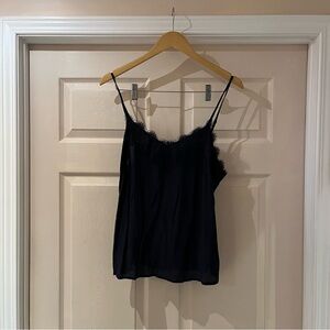 Abercrombie and Fitch - lace navy tank top